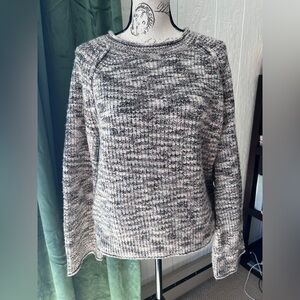 Liverpool Multicolor Knit Sweater with bell sleeves sz large